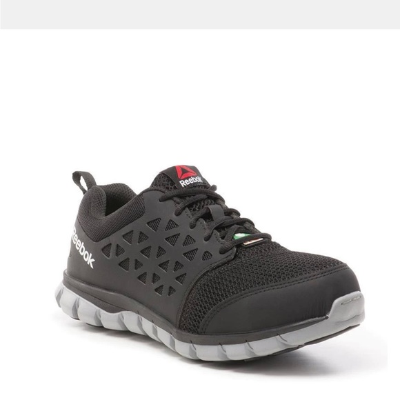 These are safety shoes. Just wear twice. Perfectly fine. - Picture 3 of 3